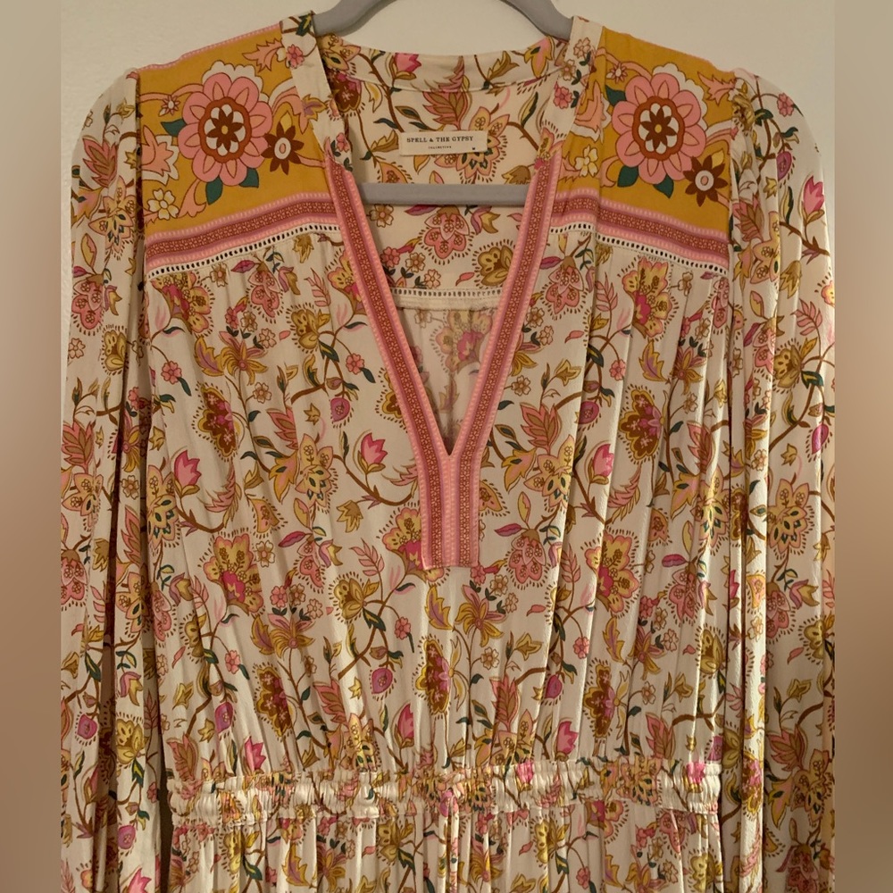 Spell & the Gypsy Portobello long sleeve play dress - Picture 7 of 8